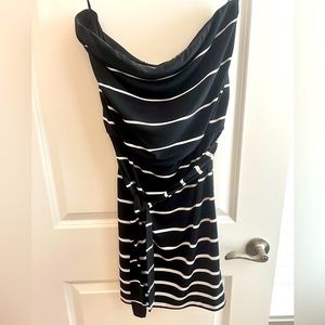White House Bkack Market mini strapless dress